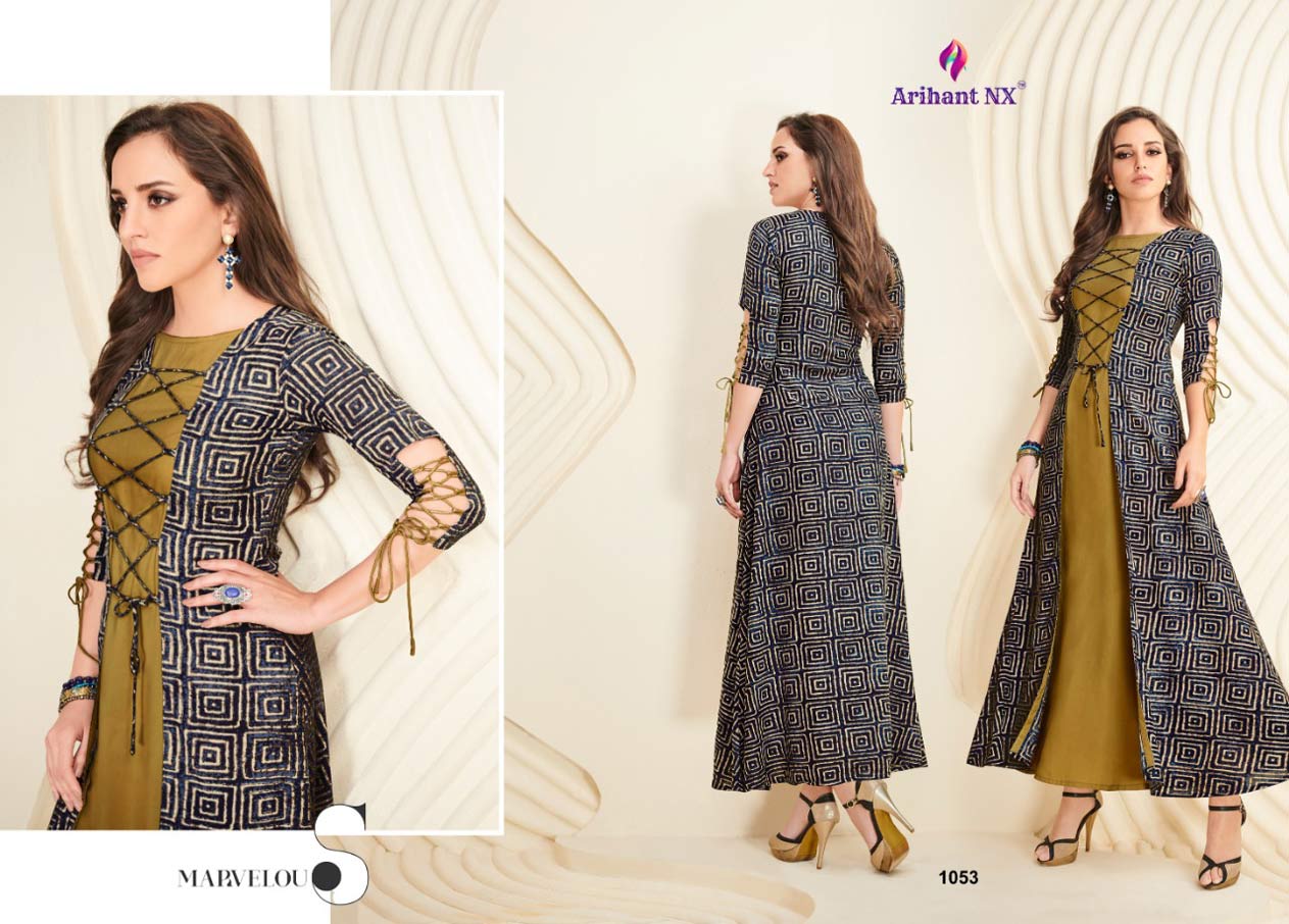 Palchu Vol-6 Arihant Nx Rayon Anarkali Pattern Wholesale Kurti Palchu Vol-6 Arihant Nx Rayon Anarkali Pattern Wholesale Kurti